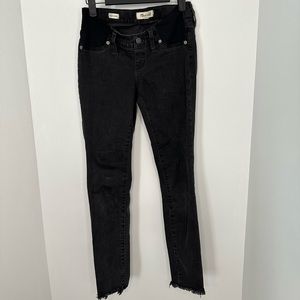 Madewell Maternity Skinny Jeans Below the Belly